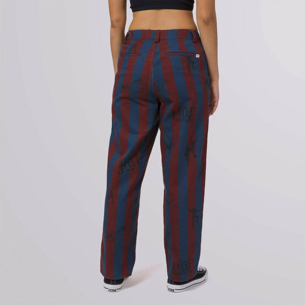 Huf - Womens Printed Skate Pants Plum.