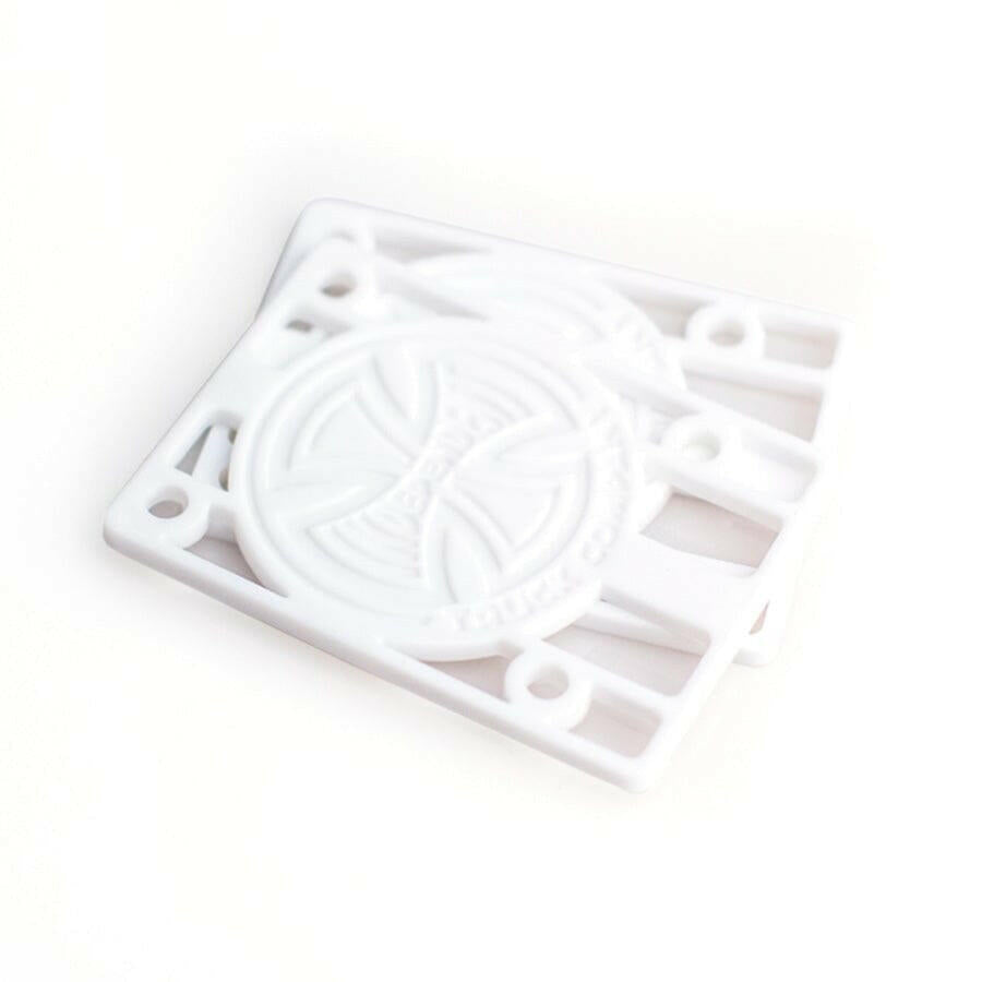 Independent - 1/8" Risers White.