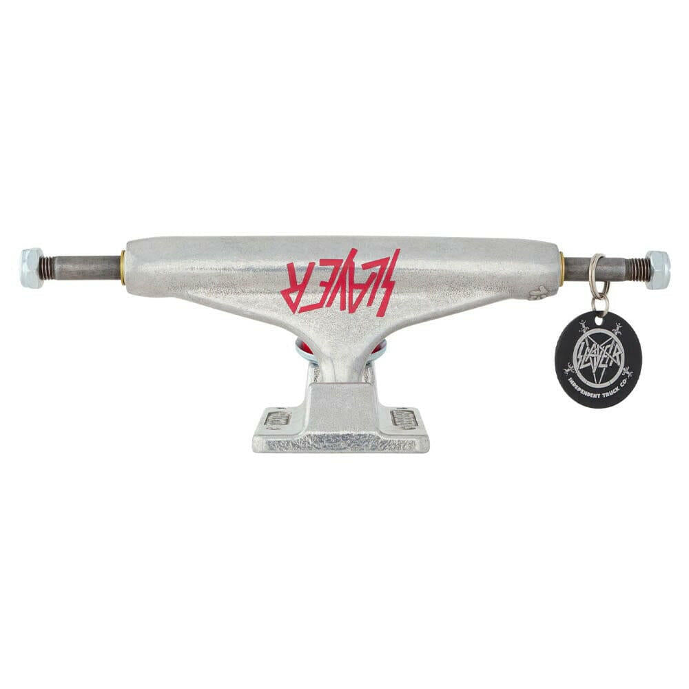 Independent - Slayer Polished Standard 144 Skateboard Trucks.