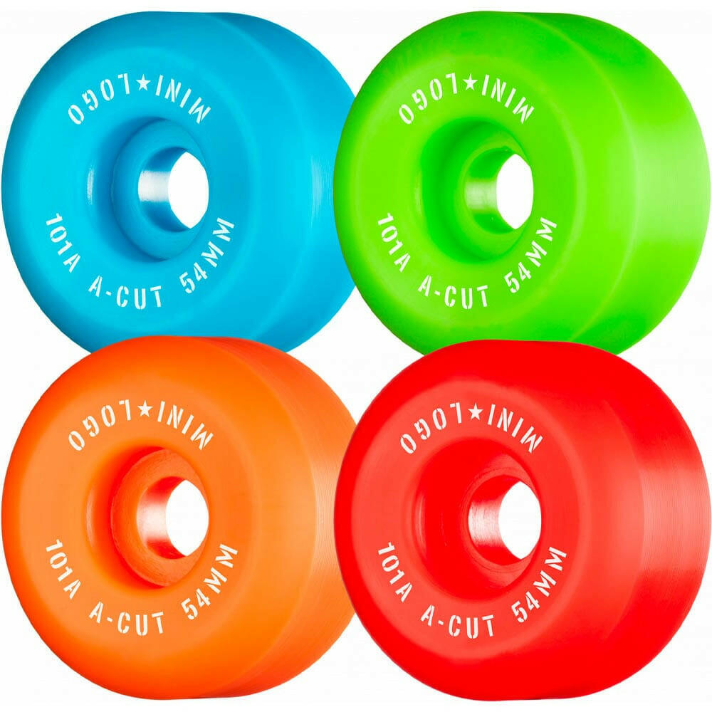 Mini Logo - A Cut Multi 54MM 101A Skateboard Wheels.