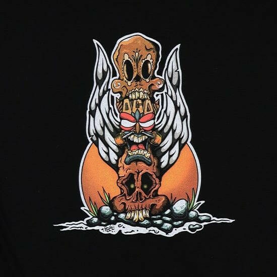 OCD - Tiki Tee Black.
