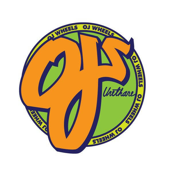 OJ - Standard Logo 6" Sticker.