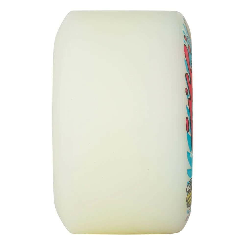 OJ - Team Rider White/Blue 61MM 95A Skateboard Wheels.