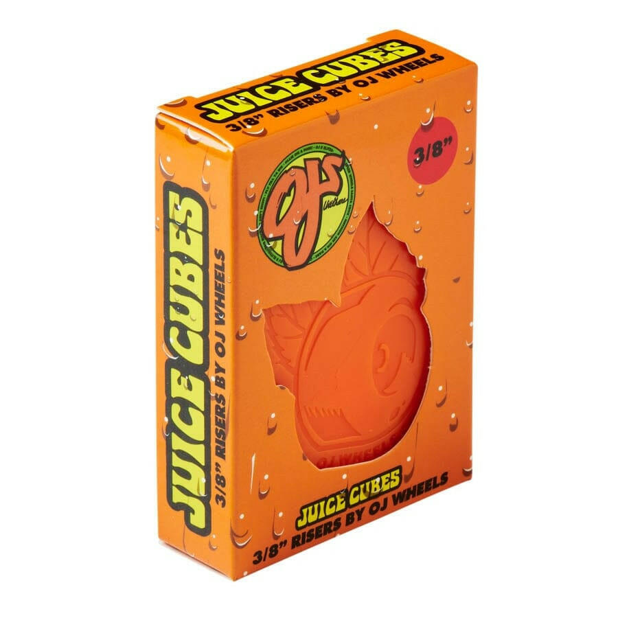 OJ - Juice Cubes 3/8 Risers Orange.