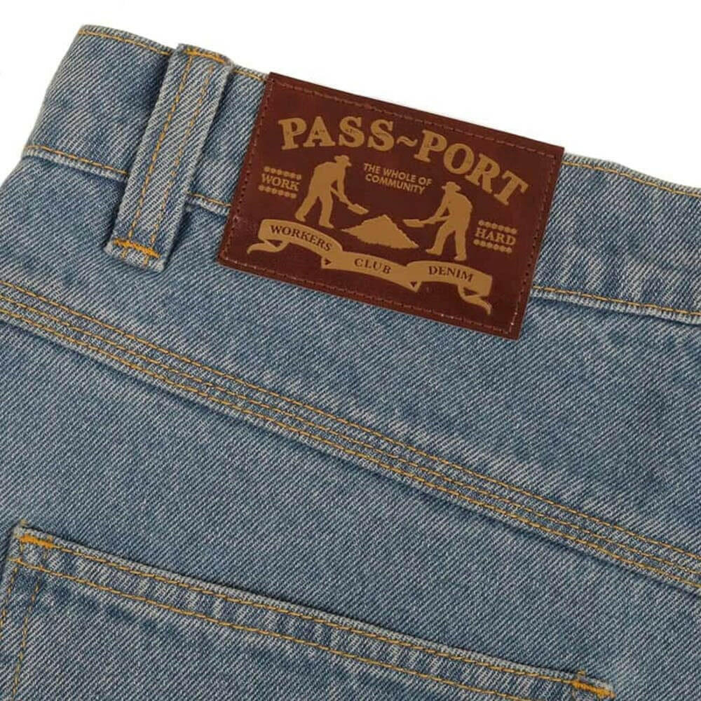 Pass~Port - Workers Club Jeans Washed Light Blue.