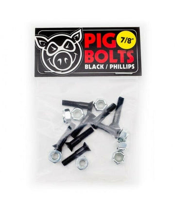 Pig - 7/8 Phillips Bolts Black.