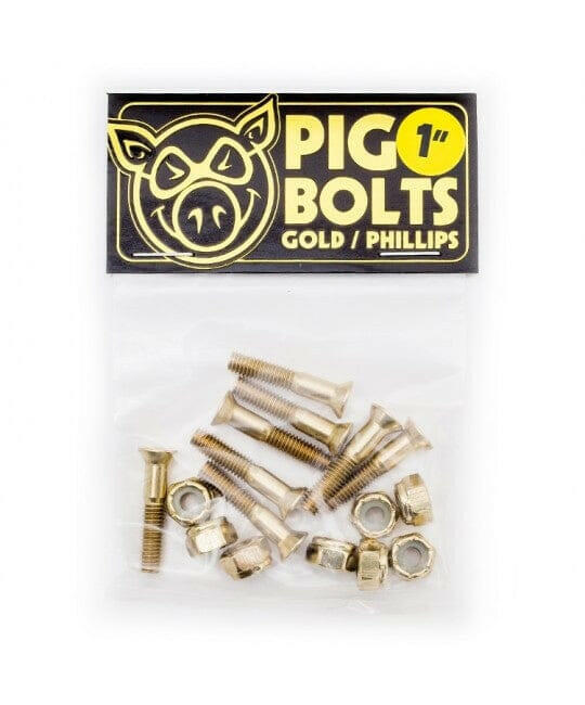 Pig - 1 Phillips Bolts Gold.