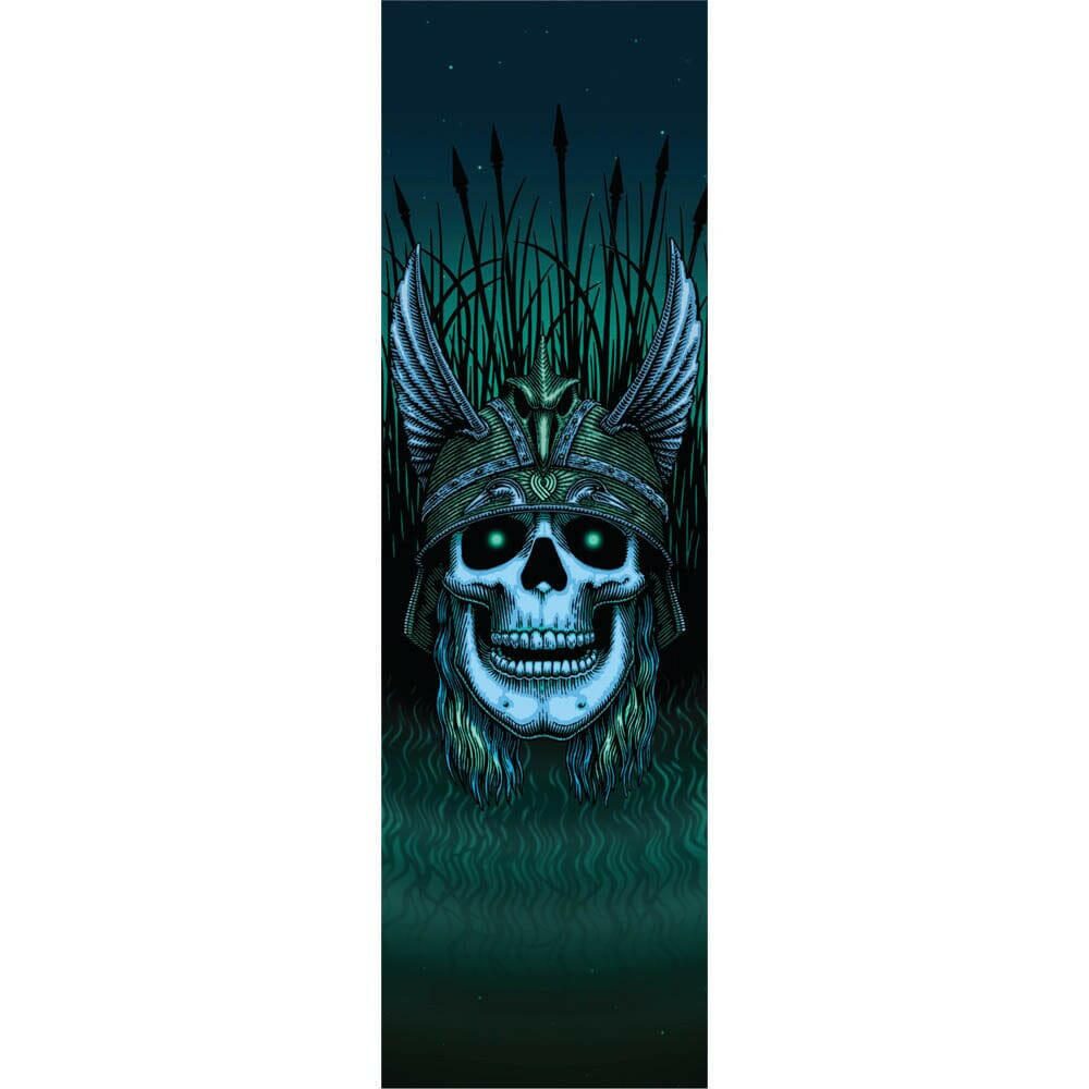 Powell Peralta - Andy Anderson Green Skull 9.0 Griptape.