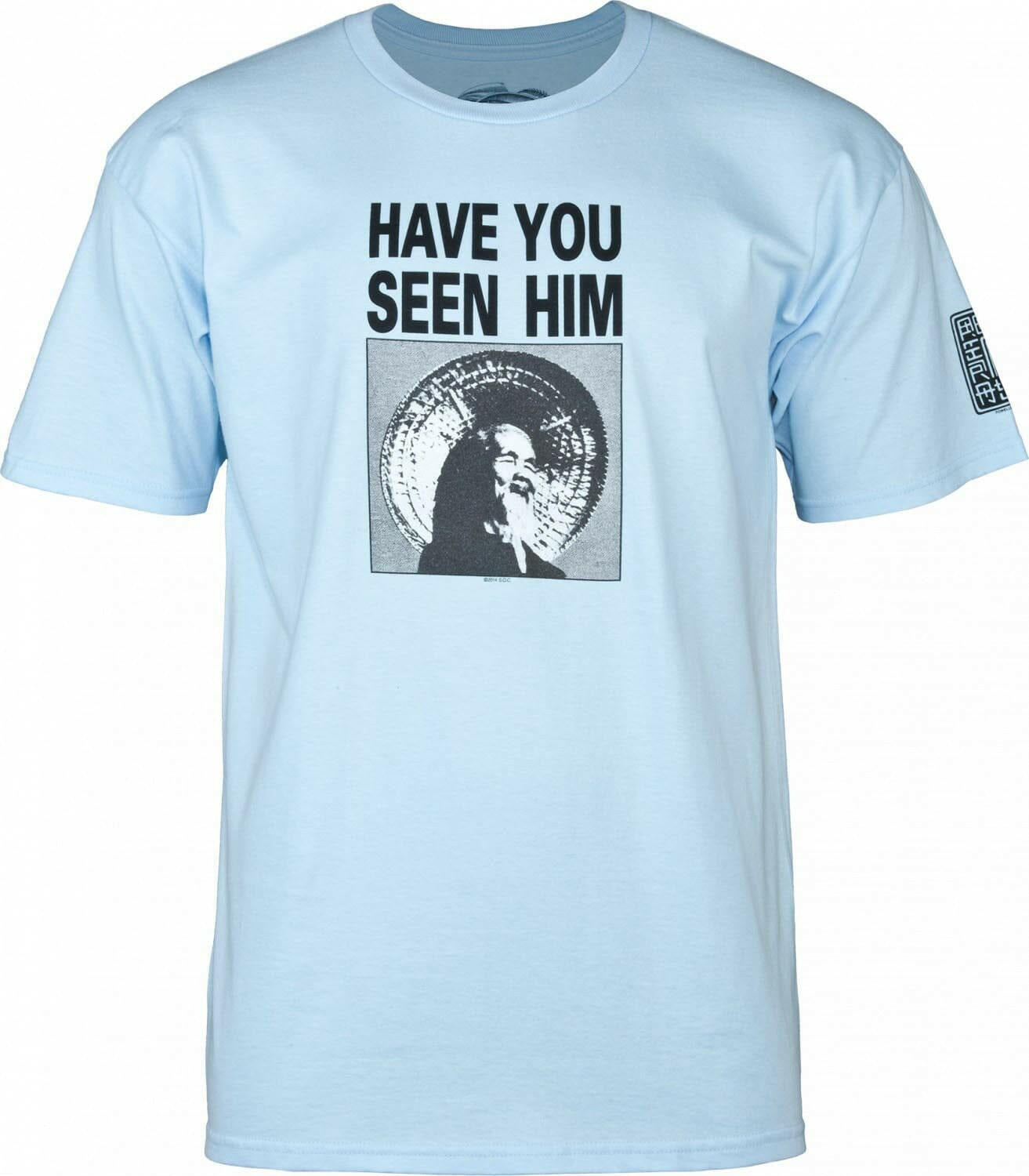 Powell Peralta - Animal Chin Mens Tee Powder Blue.