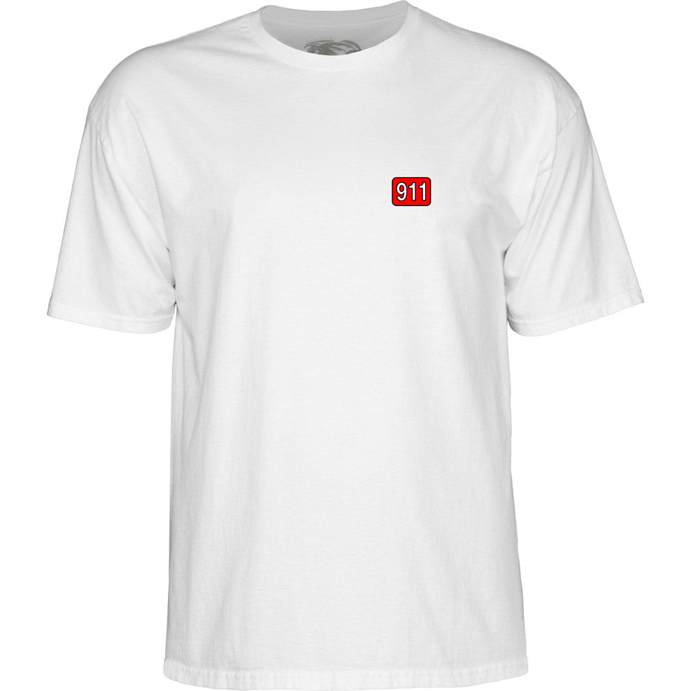 Powell Peralta - Hill Bulldog Tee White