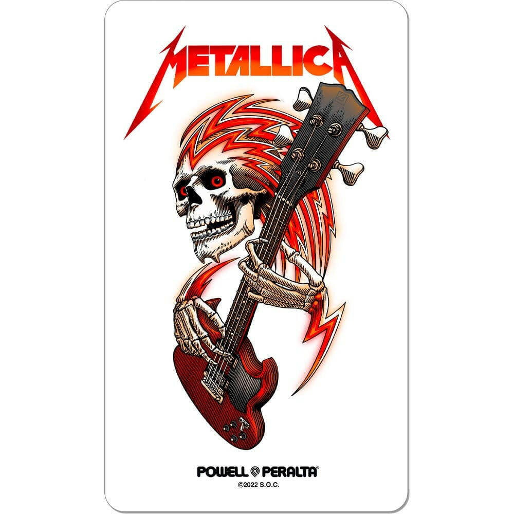 Powell Peralta - Metallica Collab 4" Sticker.