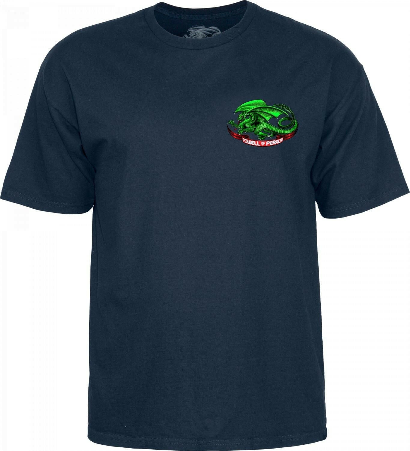Powell Peralta - Oval Dragon Tee Navy.
