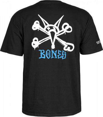 Powell Peralta - Rat Bones Tee Black.