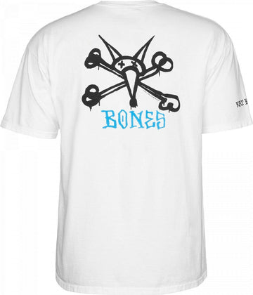 Powell Peralta - Rat Bones Tee White.