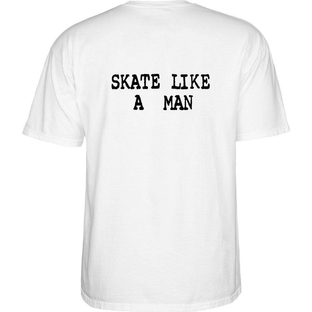 Powell Peralta - Skate Chimp Tee White.