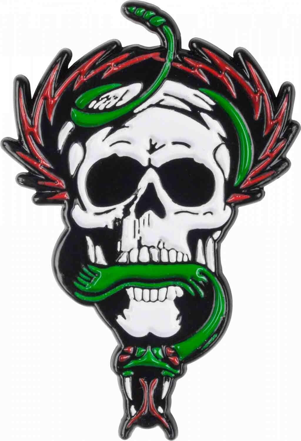 Powell Peralta - Skull & Snake Lapel Pin.