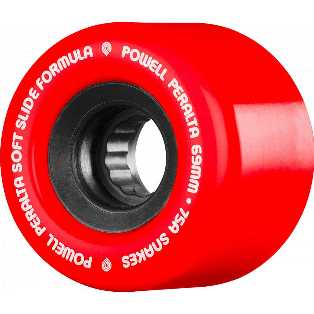 Powell Peralta - Snakes Red 69MM 75A ATF Skateboard Wheels.