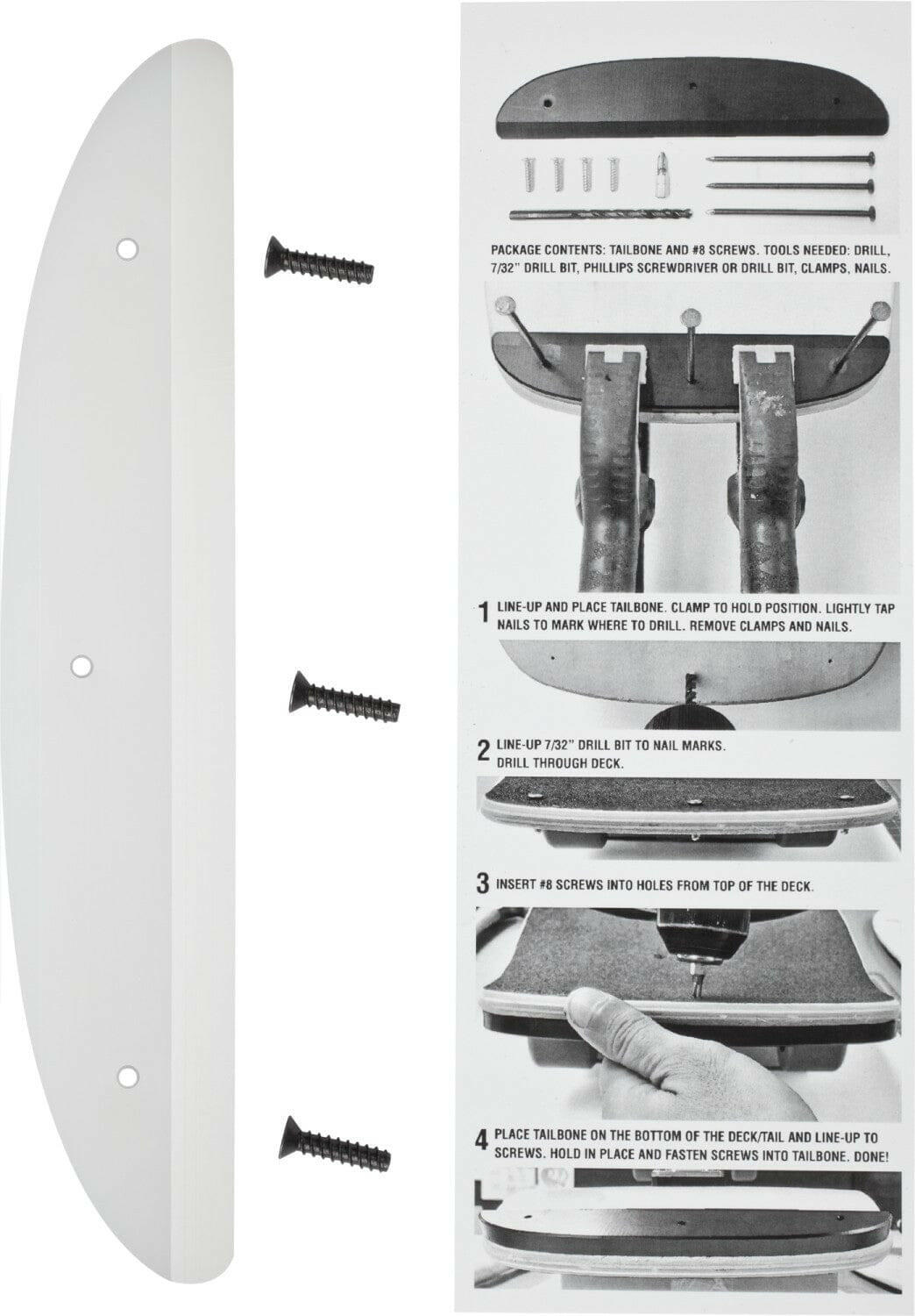 Powell Peralta - 8.0 Tail Bone White.