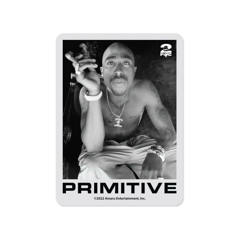 Primitive - X Tupac Smoke 4.5" Sticker.