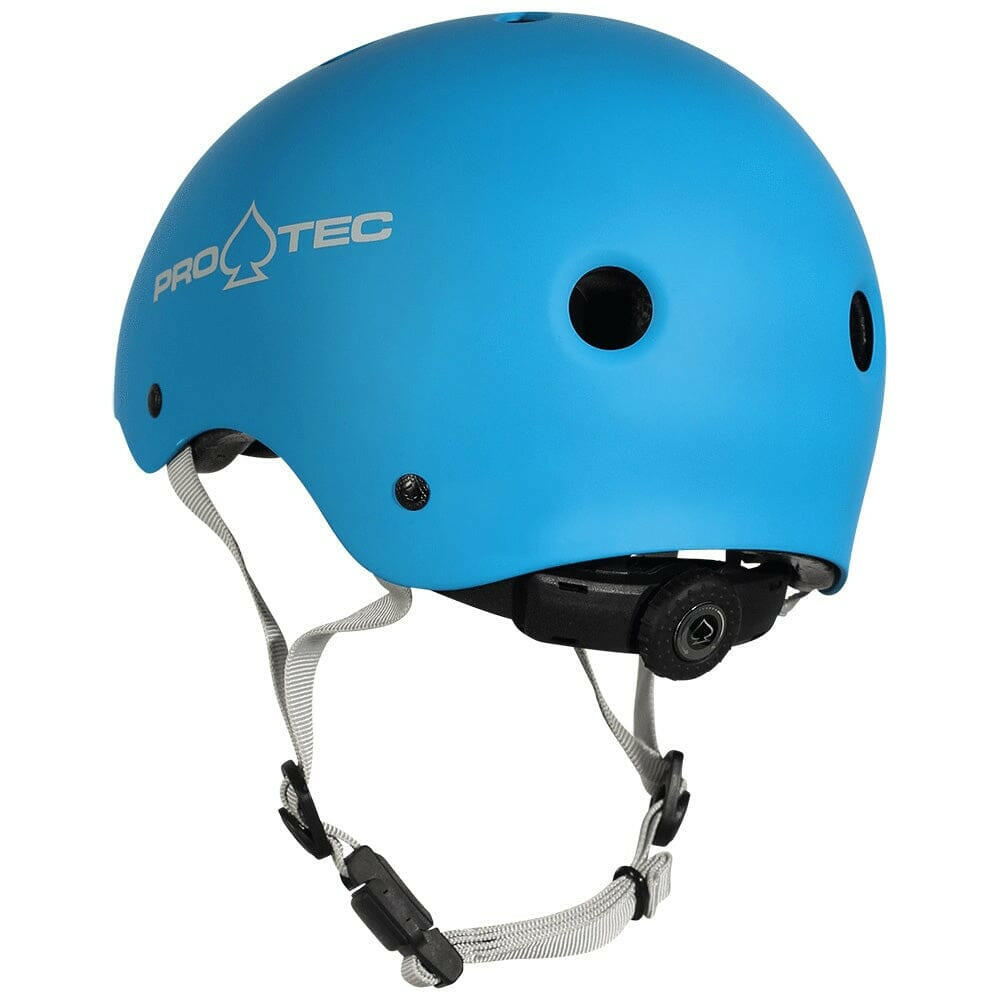 Pro Tec Junior Classic Fit Certified Helmet Matte Blue OCD Skate Shop