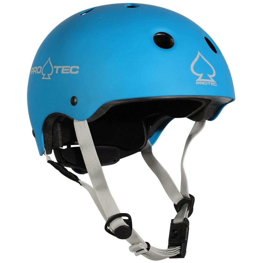 Pro Tec Junior Classic Fit Certified Helmet Matte Blue OCD Skate Shop