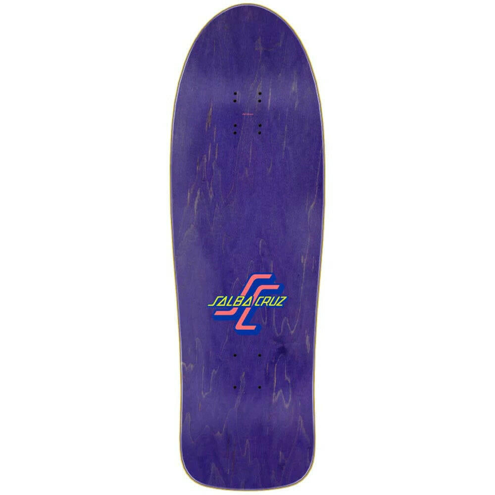 Santa Cruz - Salba Baby Stomper 10.0 Reissue Skateboard Deck.