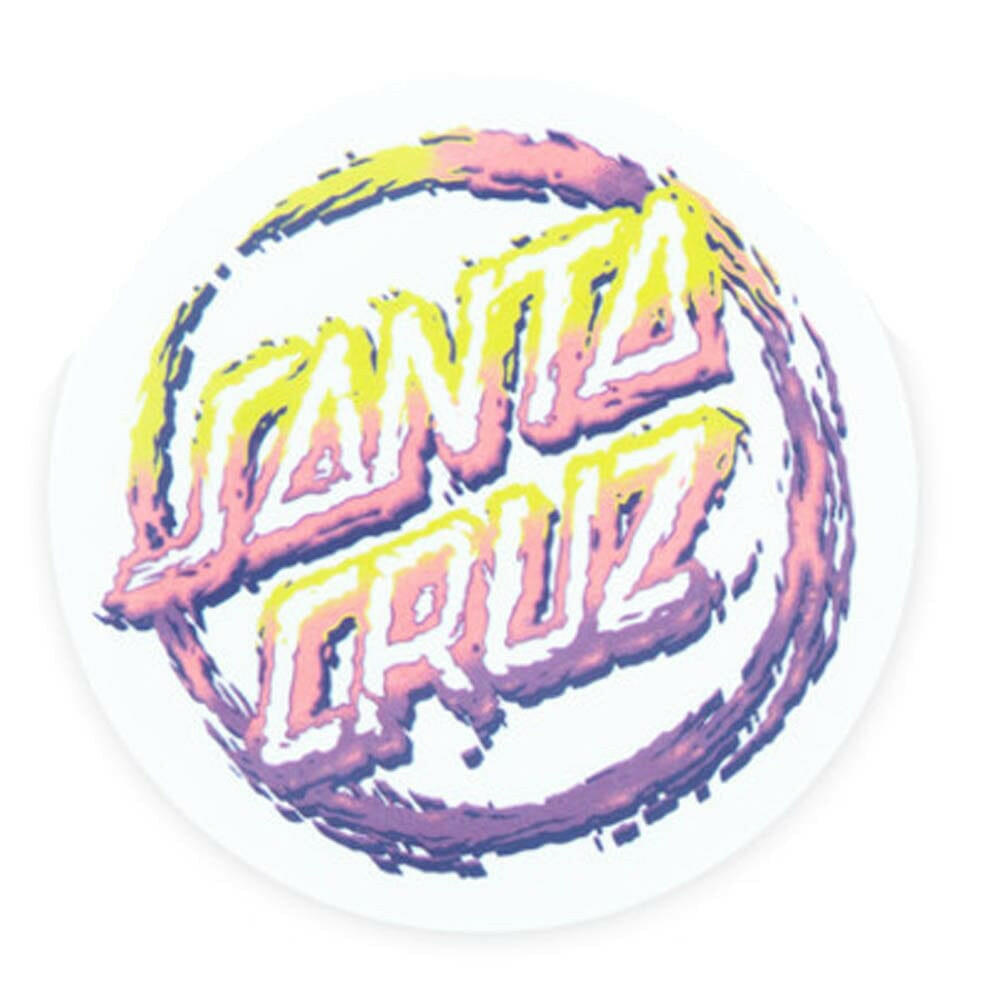 Santa Cruz - Throwdown Dot 3" Sticker.