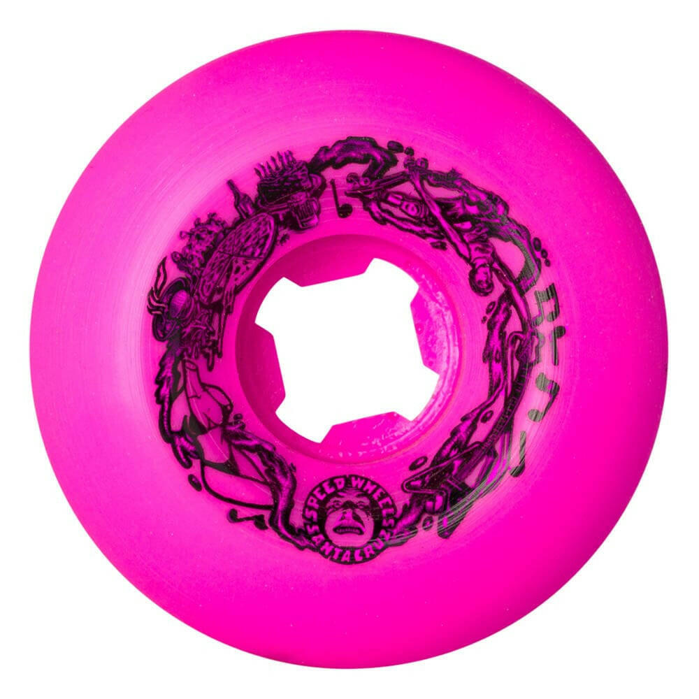 Slime Balls - Vomits Pink 60MM 95A Skateboard Wheels.