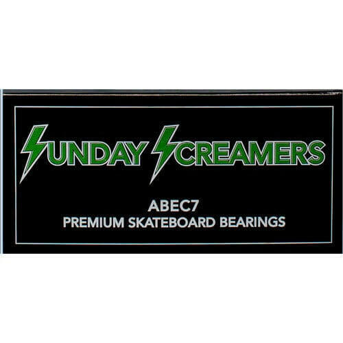 Sunday - Abec 7 Screamers Skateboard Bearings.