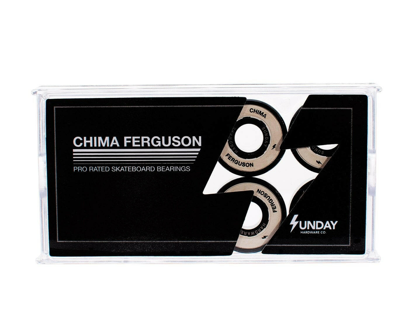 Sunday - Chima Ferguson Pro Skateboard Bearings.