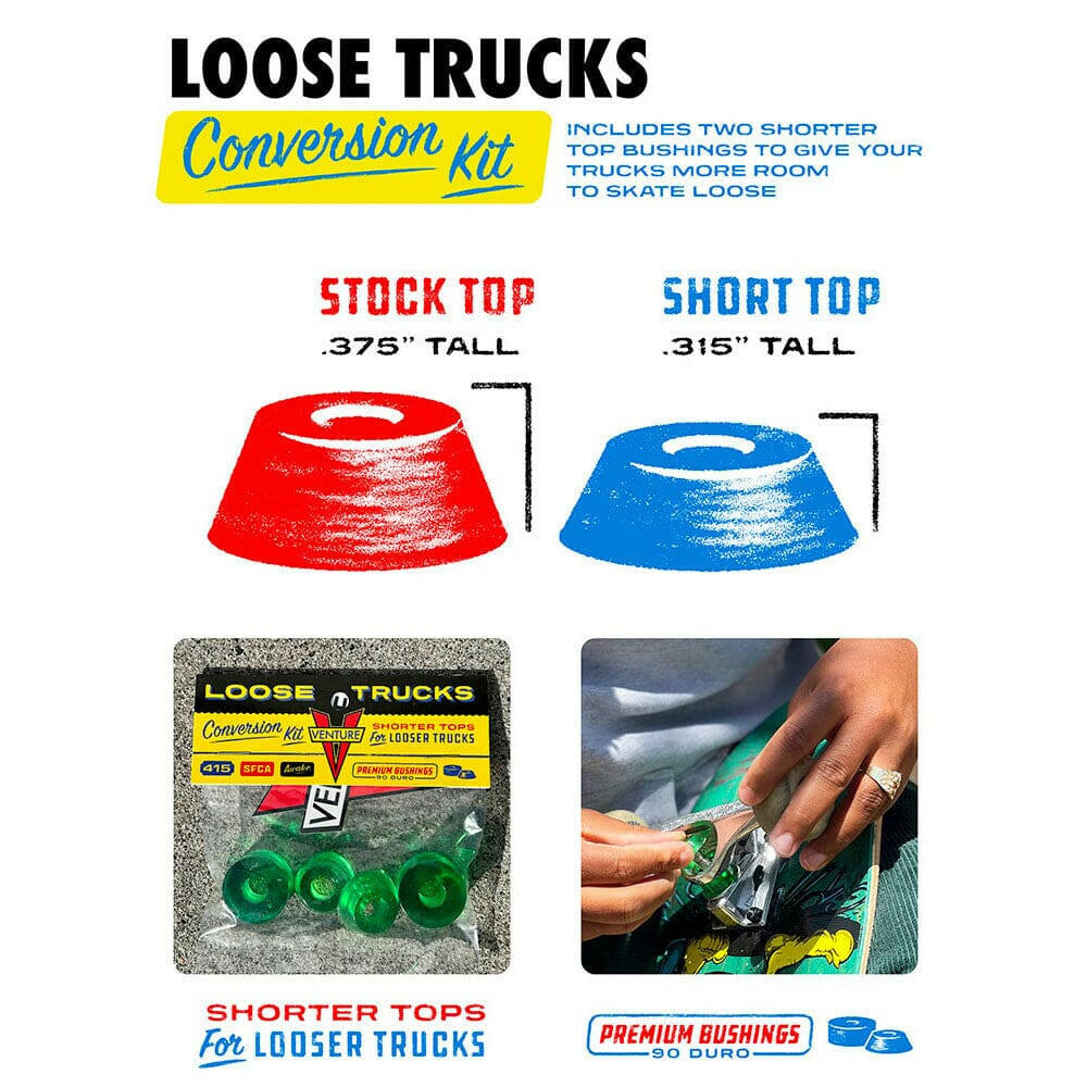 Venture - Bushing Conversion 90A Green.