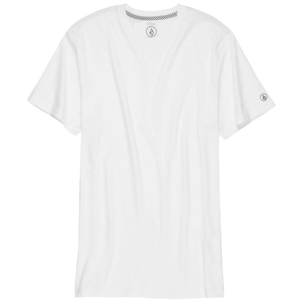 Volcom - Solid Tee White.