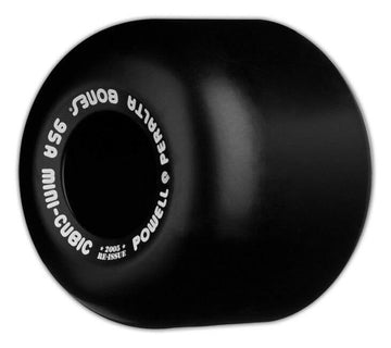 Powell Peralta - Mini Cubic Black 64MM 95A Skateboard Wheels.