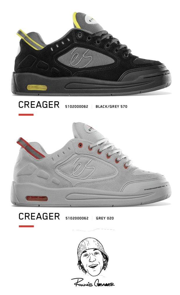 Ronnie Creager's Signature eS Skate Shoes are Back!.