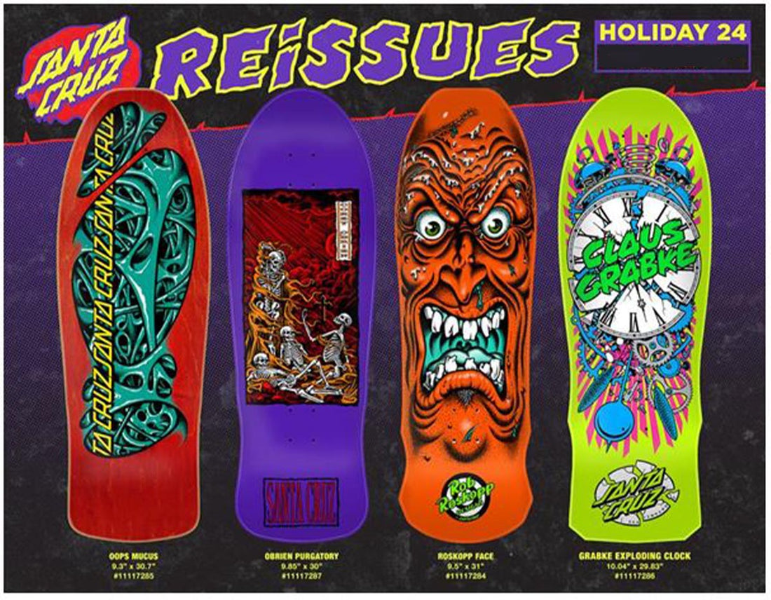 SANTA CRUZ HOLIDAY 2024 REISSUES.