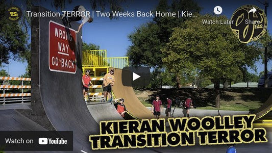 Transition TERROR | Two Weeks Back Home | Kieran Woolley OJ Wheels Part.