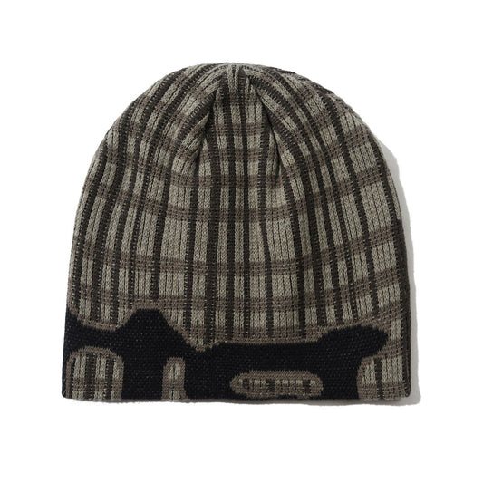 Butter Goods Dougie Skully Beanie Plaid front