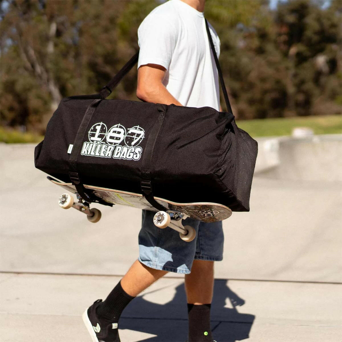 187 - Arsenal Duffel Bag Black.
