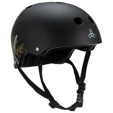 Triple 8 - Certified Sweatsaver Helmet Sky Brown Signature Edition.