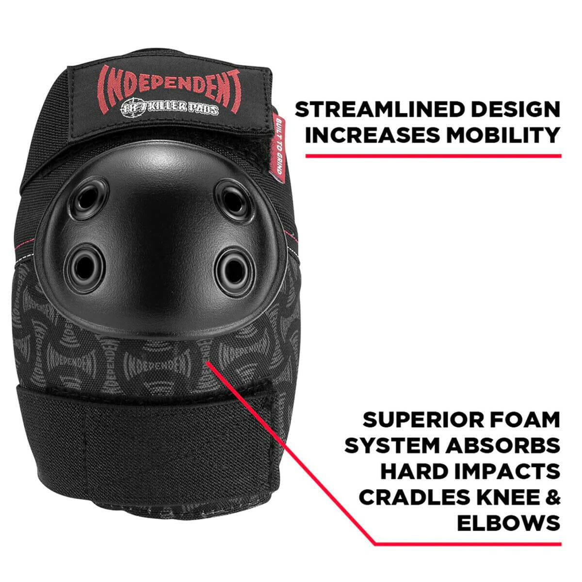 187 - X Independent Knee & Elbow Combo Pack.