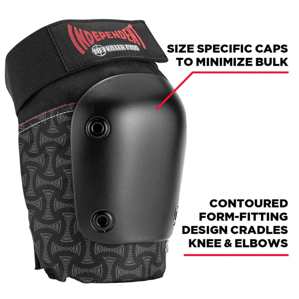 187 - X Independent Knee & Elbow Combo Pack.
