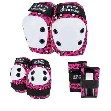 187 Killer Pads Junior Six Pack Pad Set Staab Pink