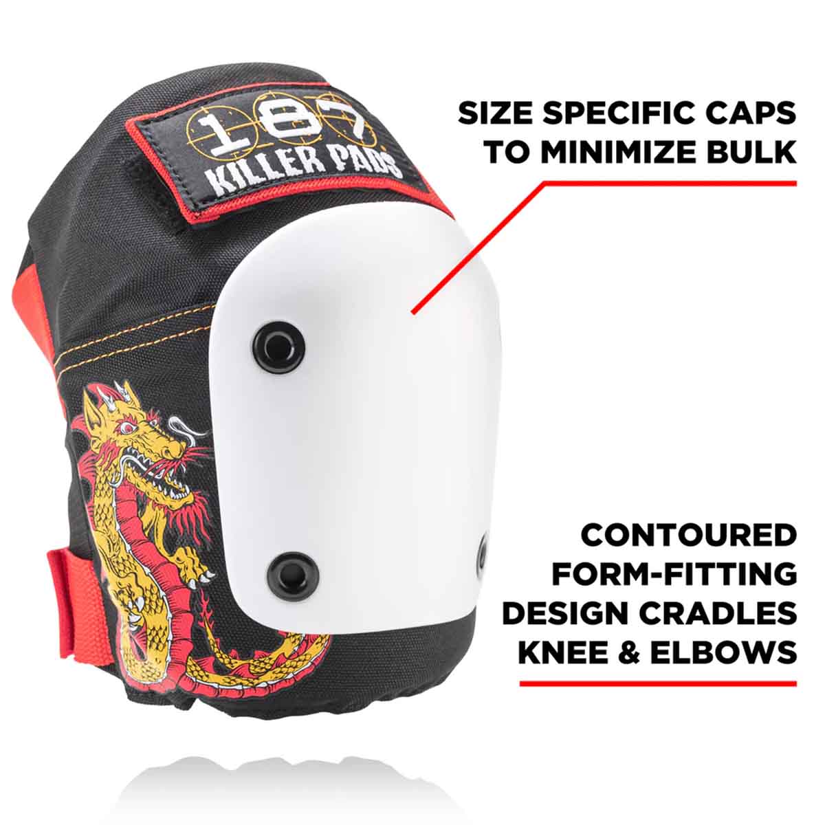 187 Pre-K Six Pack Pad Set Caballero Knee