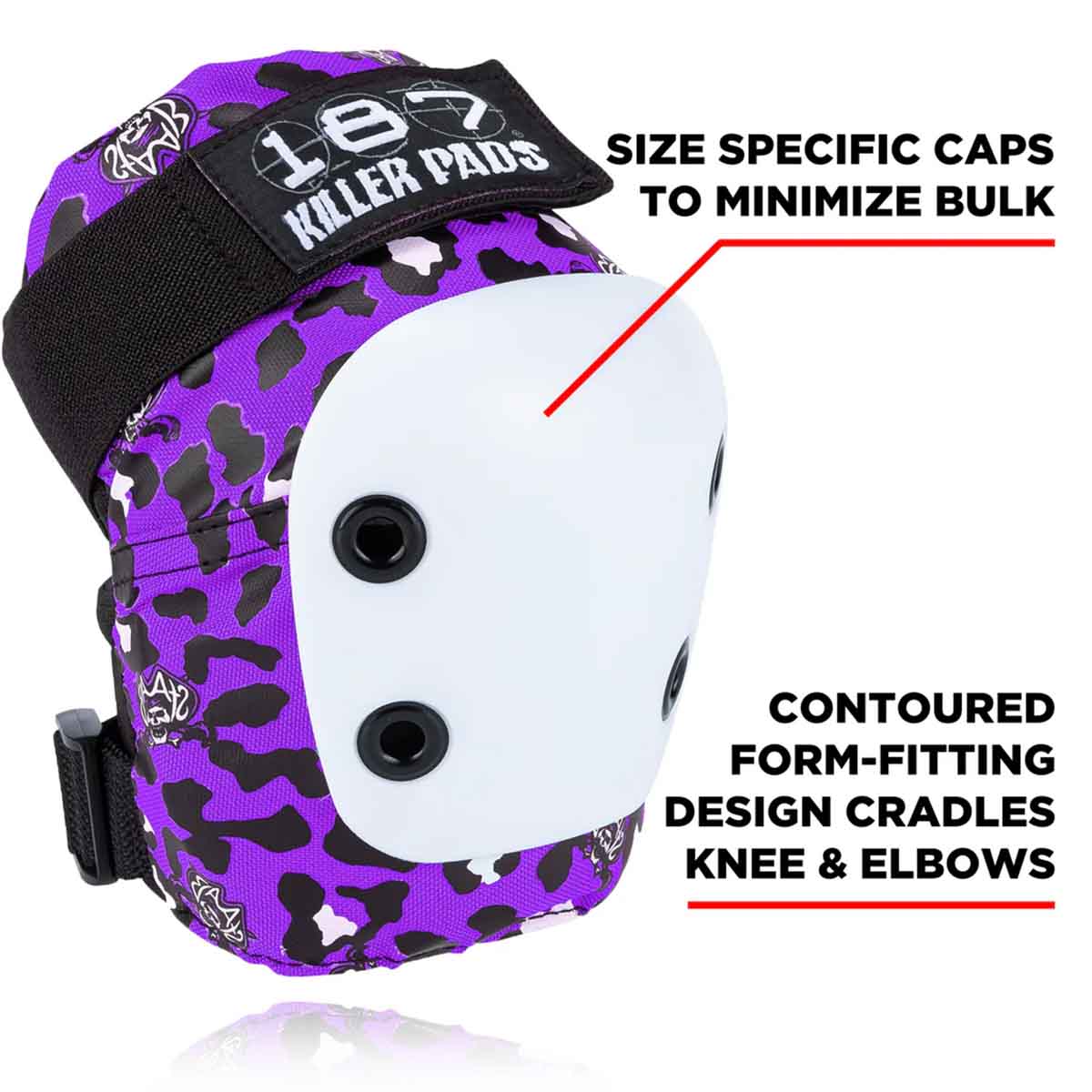 187 Pre-K Six Pack Pad Set Staab Purple Knee