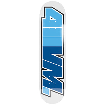 411VM -  Logo Blue/White 8.5 Skateboard Deck.