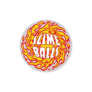 Slime Balls - Logo Flame 3.5" Sticker.