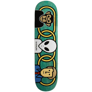 Alien Workshop Missing Link Teal 8.0 Skateboard Deck