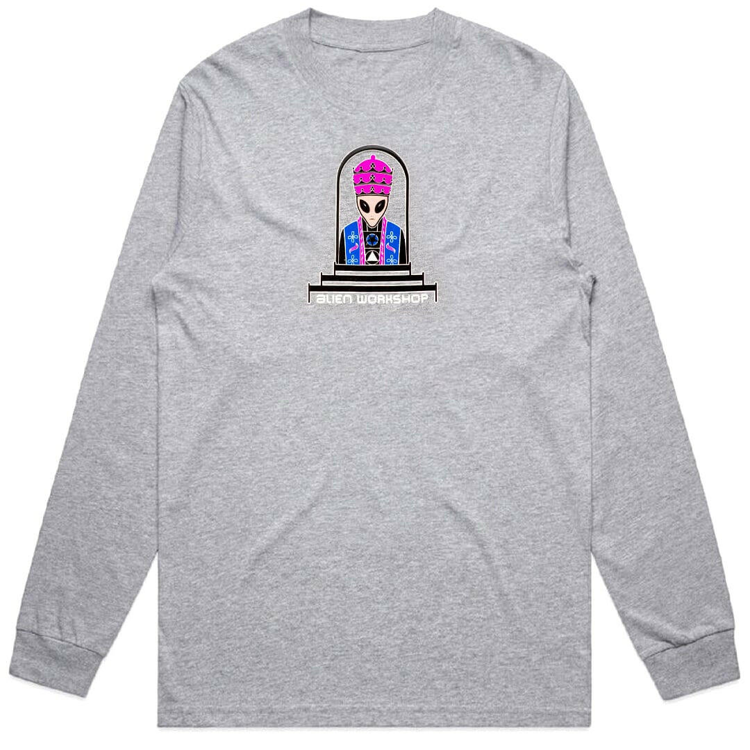 Alien Workshop - Priest L/S Tee Heather Grey.