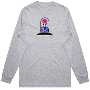 Alien Workshop - Priest L/S Tee Heather Grey.