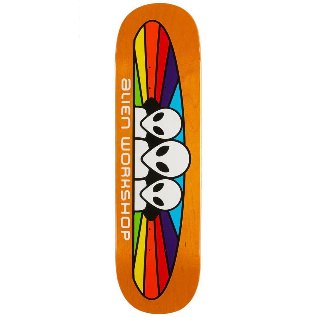 Alien Workshop - Spectrum Orange 7.875 Skateboard Deck.